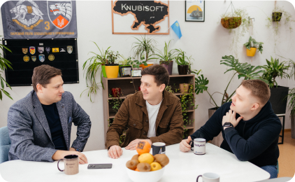 Team communication at the office